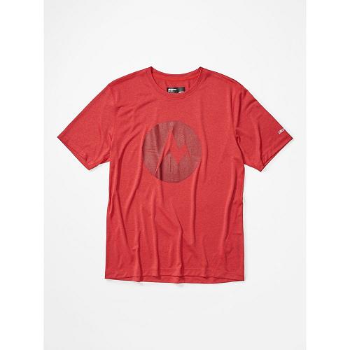 Marmot Transporter T-Shirts For Mens Red UMV376214